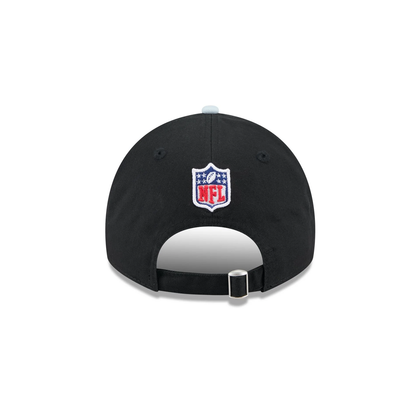 LAS VEGAS RAIDERS 2025 NFL DRAFT 9TWENTY ADJUSTABLE HAT - BLACK/GRAY