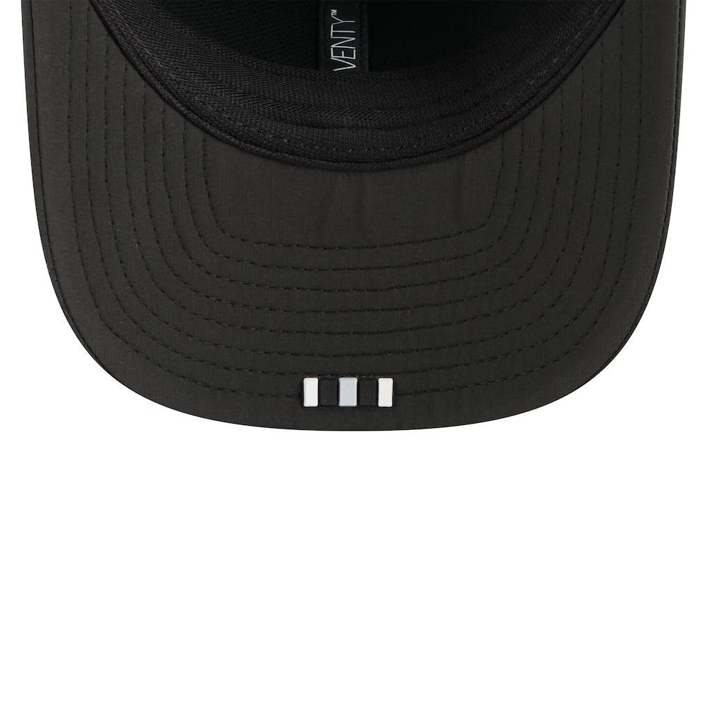 LAS VEGAS RAIDERS 2025 NFL SIDELINE 9SEVENTY STRETCH-SNAP ADJUSTABLE HAT - BLACK