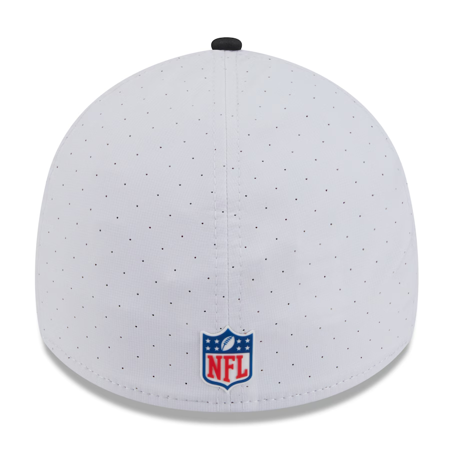 LAS VEGAS RAIDERS 2025 NFL TRAINING CAMP 39THIRTY FLEX FIT HAT - WHITE