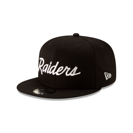 LAS VEGAS RAIDERS BASIC SCRIPT 9FIFTY SNAPBACK