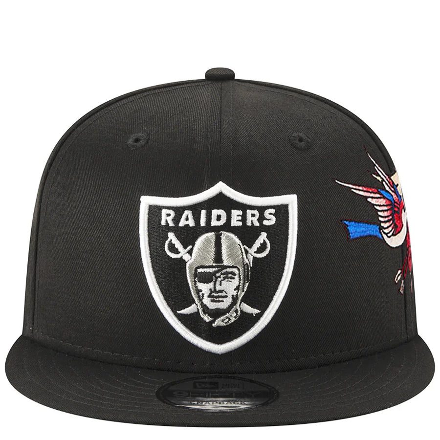 LAS VEGAS RAIDERS CITY ART 9FIFTY SNAPBACK - BLACK