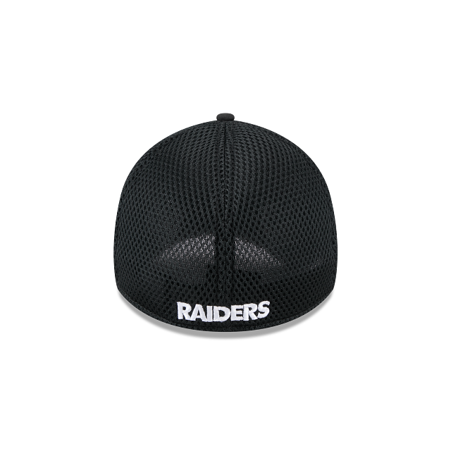 LAS VEGAS RAIDERS EVERGREEN NEO 39THIRTY FLEX FIT HAT - BLACK/WHITE