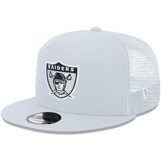 LAS VEGAS RAIDERS EVERGREEN TRUCKER 9FIFTY SNAPBACK - GRAY