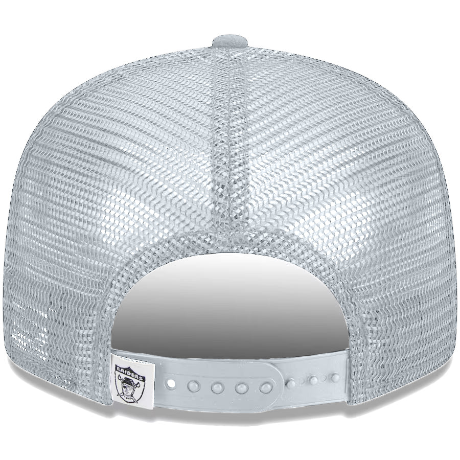 LAS VEGAS RAIDERS EVERGREEN TRUCKER 9FIFTY SNAPBACK - GRAY