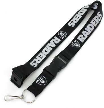 LAS VEGAS RAIDERS LANYARD - BLACK