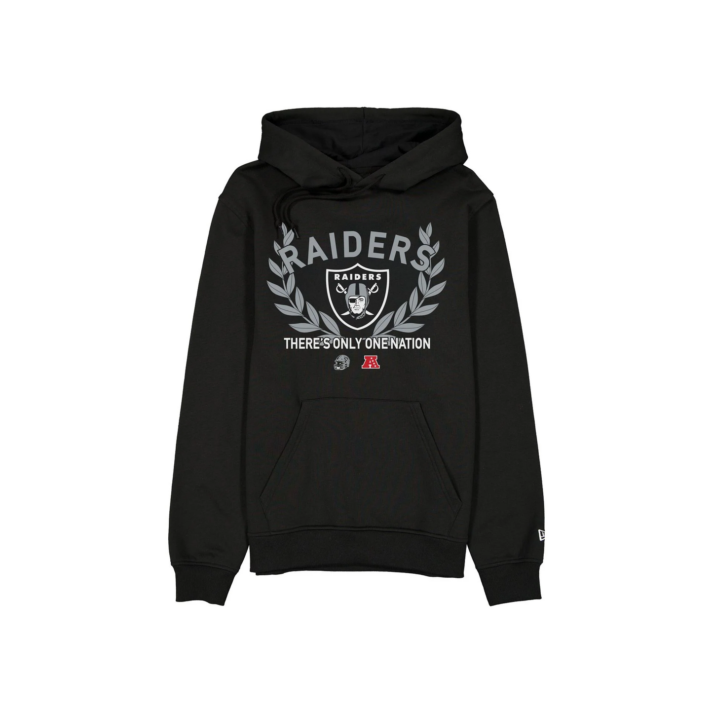 LAS VEGAS RAIDERS MEN'S 2025 NFL DRAFT PULLOVER HOODED SWEATSHIRT - BLACK