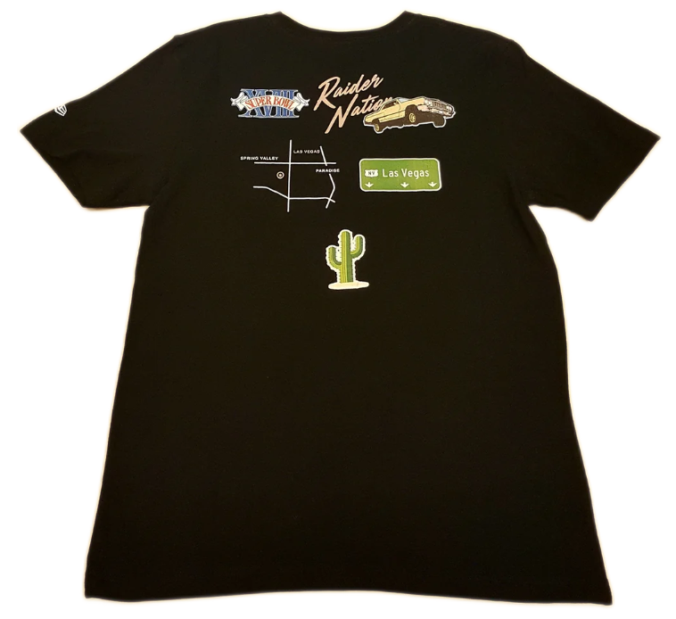 LAS VEGAS RAIDERS MEN'S CITY TRANSIT T-SHIRT