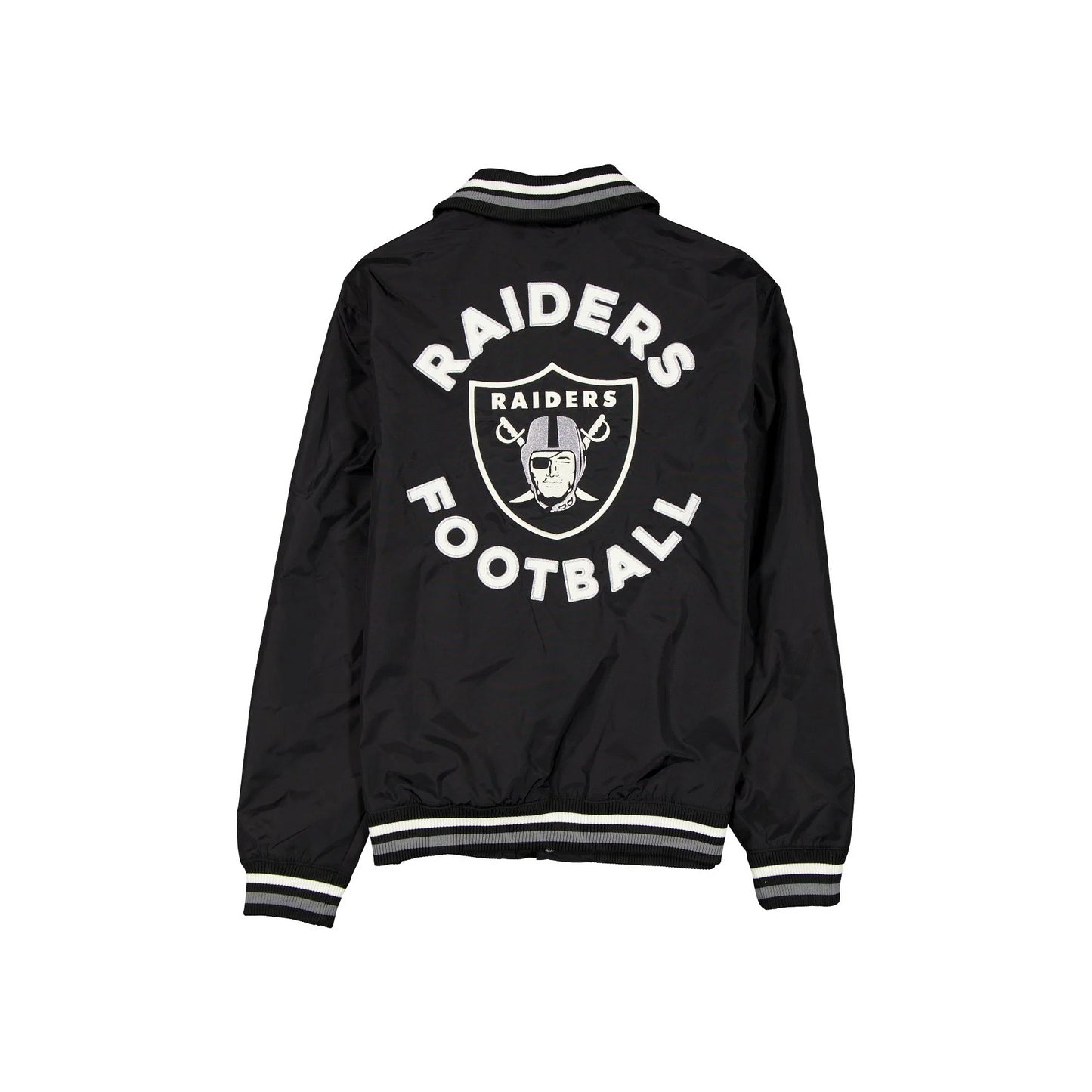 LAS VEGAS RAIDERS MEN'S THROWBACK JACKET - BLACK