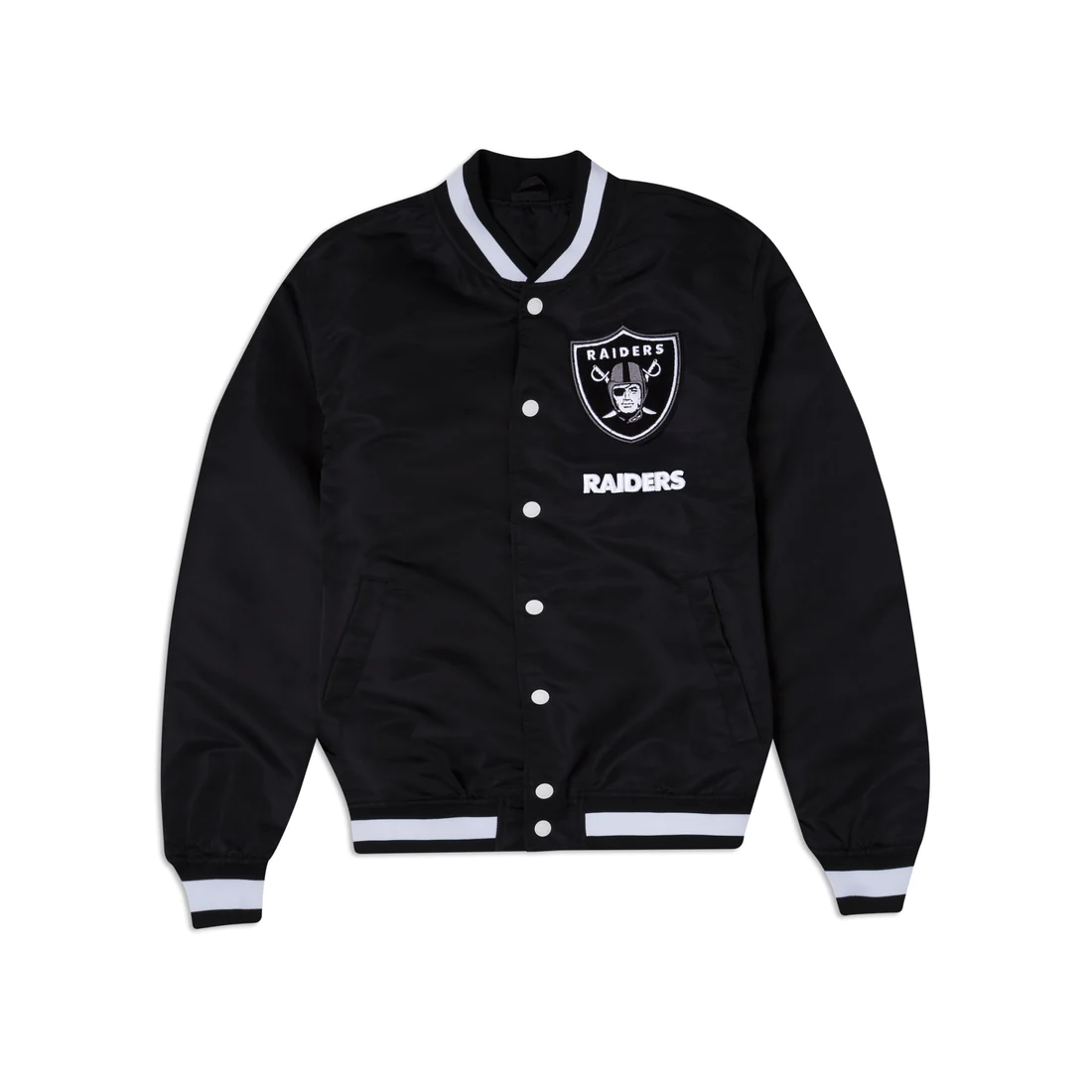 LAS VEGAS RAIDERS MEN'S LOGO SELECT BLACK JACKET