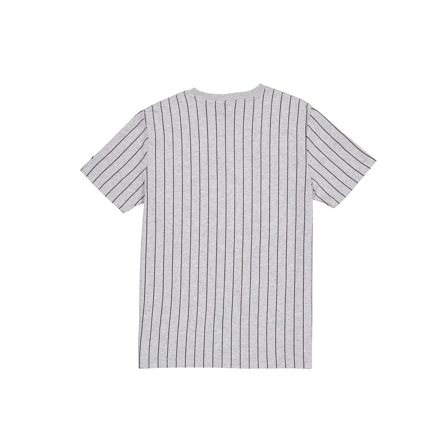 LAS VEGAS RAIDERS MEN'S THROWBACK PINSTRIPE T-SHIRT - GRAY