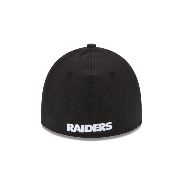 LAS VEGAS RAIDERS TEAM CLASSIC 39THIRTY FLEX FIT HAT - BLACK
