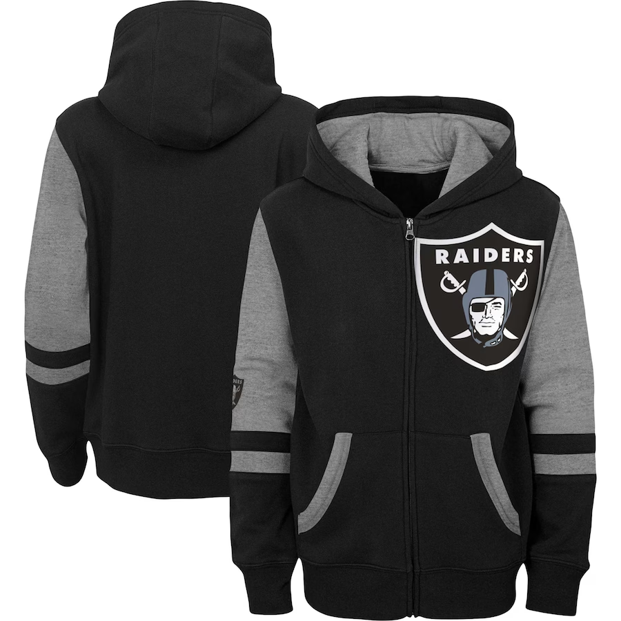 Raiders zip top up hoodie