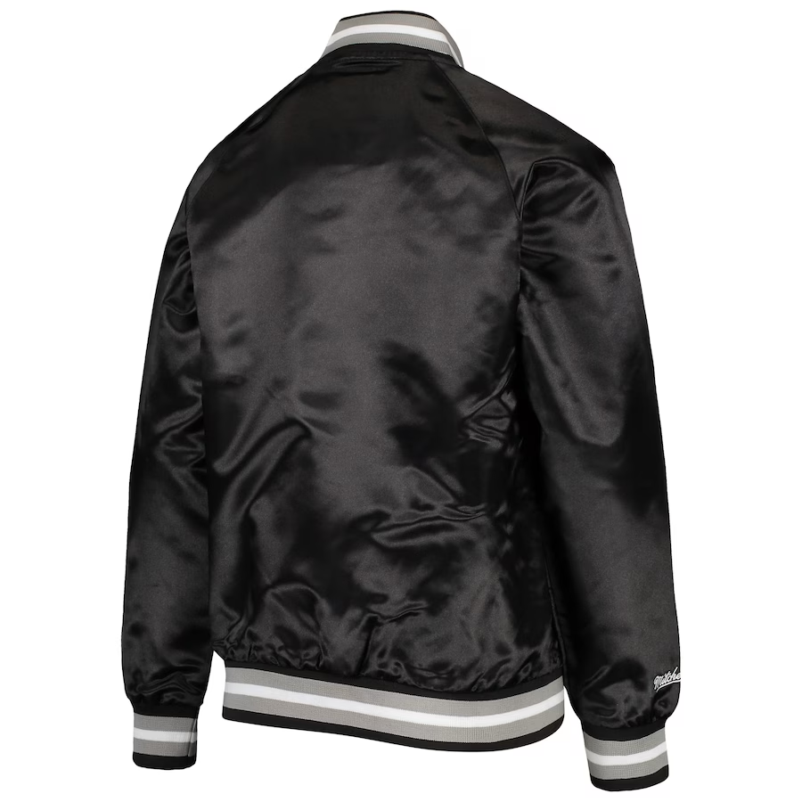 LAS VEGAS RAIDERS TODDLER LIGHTWEIGHT SATIN JACKET