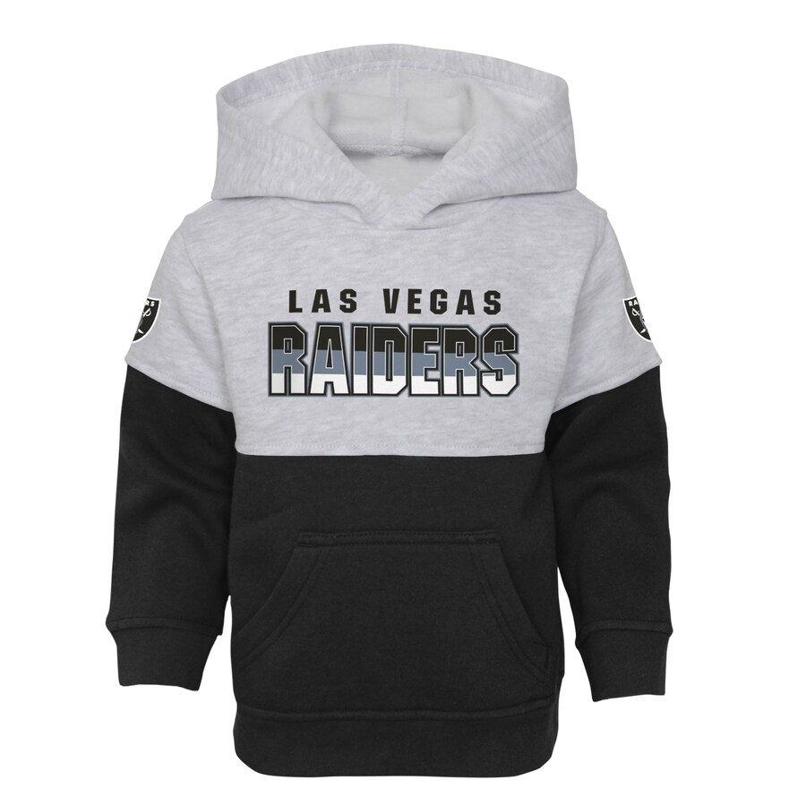 LAS VEGAS RAIDERS TODDLER PLAYMAKER FLEECE HOODED SWEATSHIRT AND PANT SET