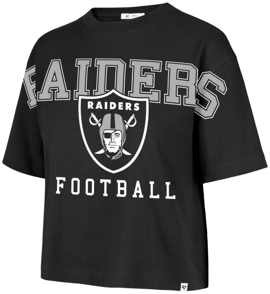 LAS VEGAS RAIDERS WOMEN'S '47 BRAND OUTREACH CITY T-SHIRT - BLACK
