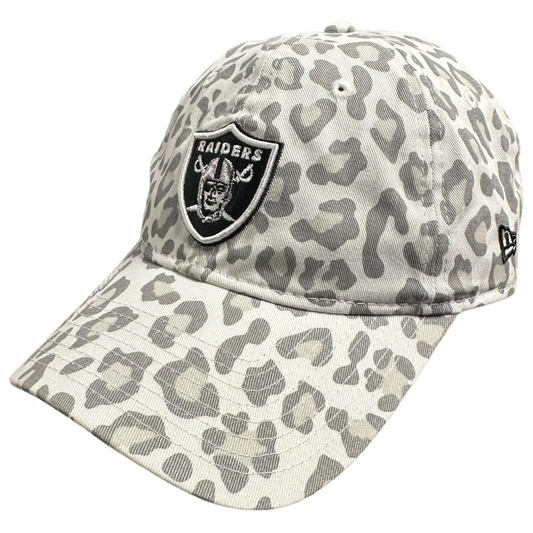 LAS VEGAS RAIDERS WOMEN'S ACTIVE CHEETAH 9TWENTY ADJUSTABLE HAT