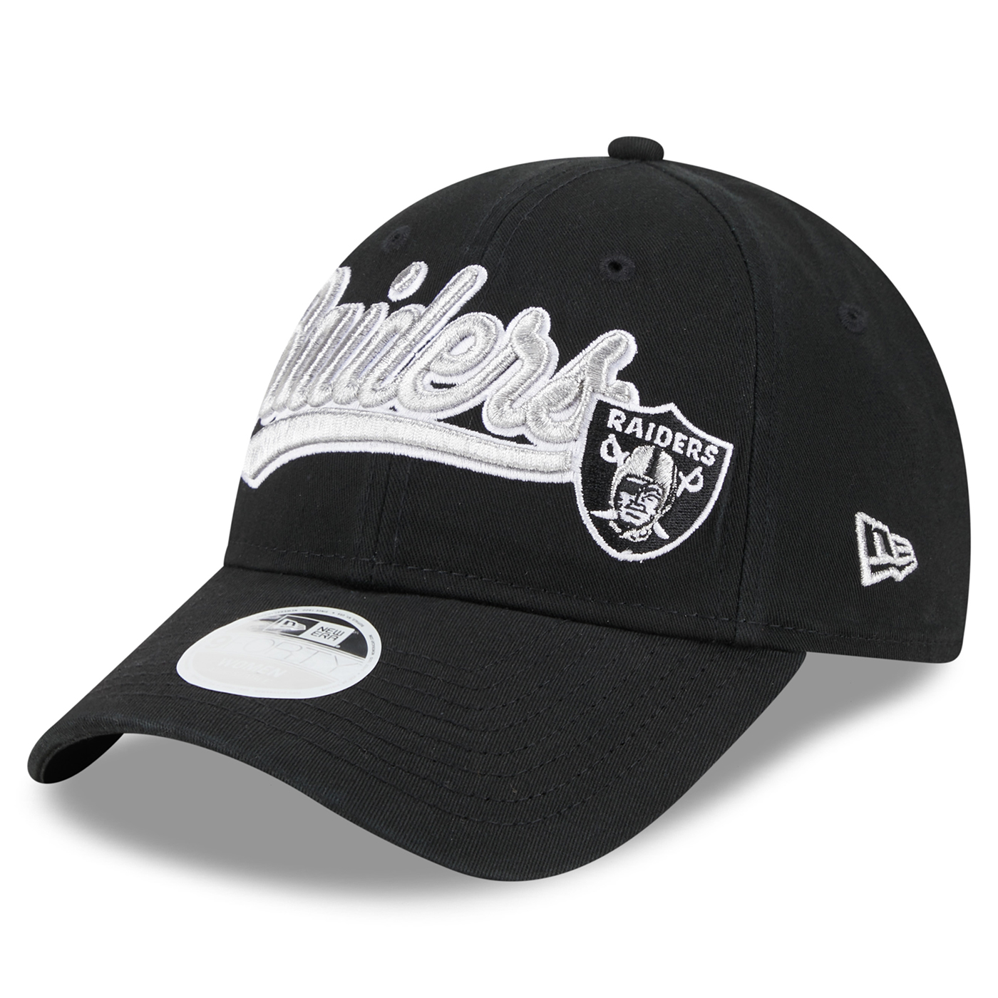 LAS VEGAS RAIDERS WOMEN S CHEER 9FORTY ADJUSTABLE HAT JR S SPORTS