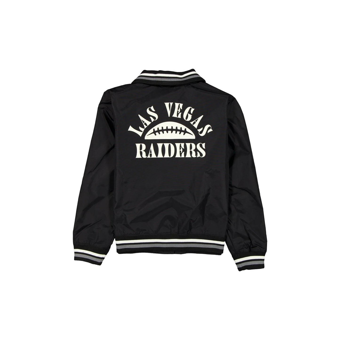 LAS VEGAS RAIDERS WOMEN'S THROWBACK JACKET - BLACK