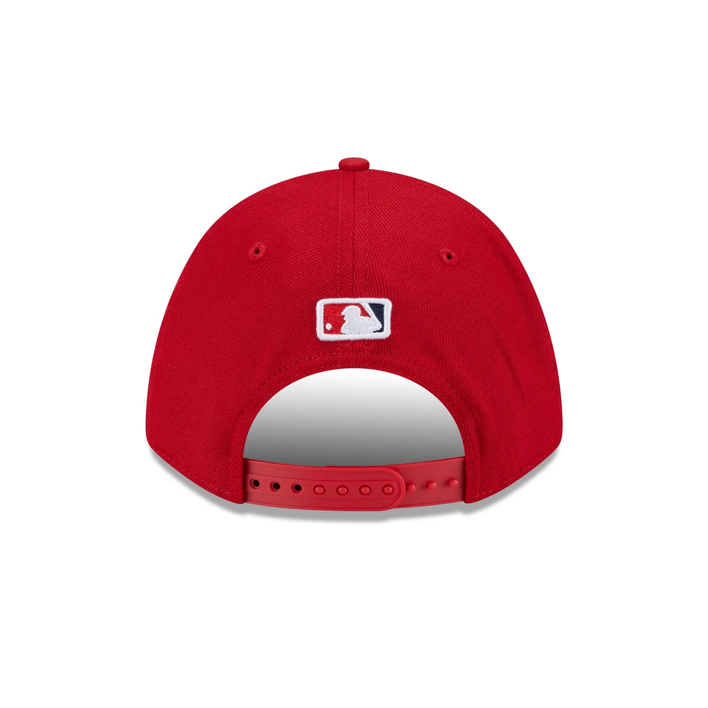 LOS ANGELES ANGELS YOUTH PLAYER REPLICA 9FORTY M-CROWN SNAPBACK ADJUSTABLE HAT - RED