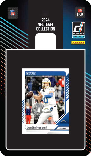 LOS ANGELES CHARGERS 2024 NFL DONRUSS TEAM SET CARDS