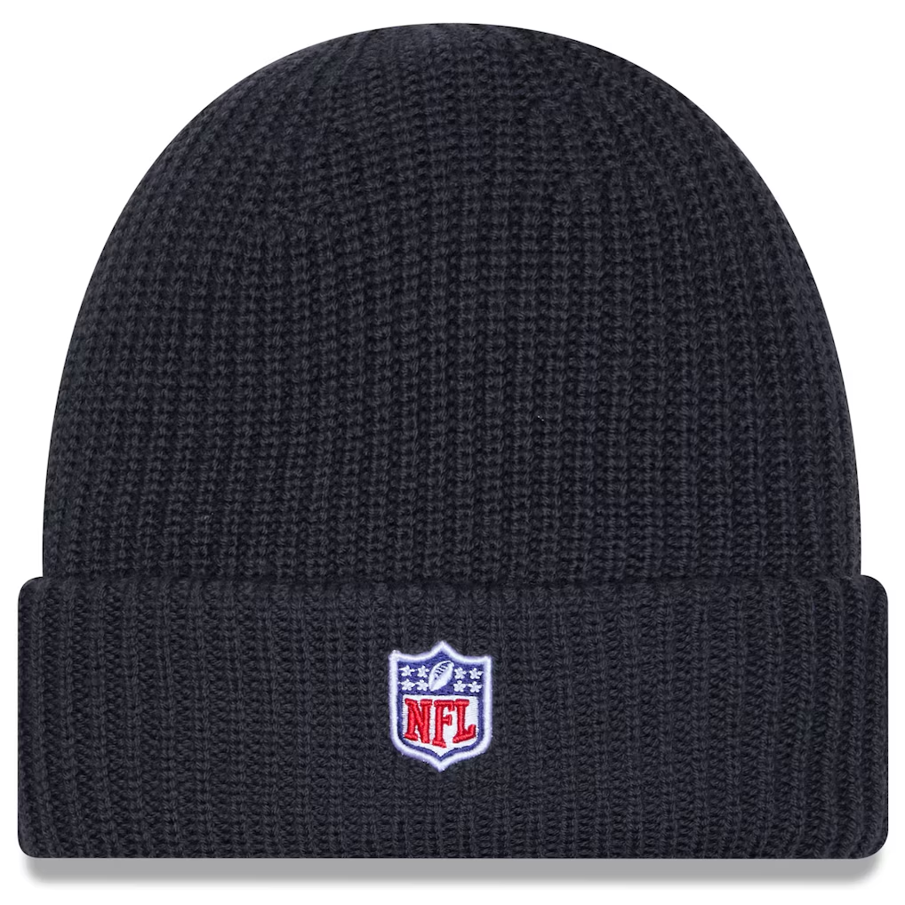 LOS ANGELES CHARGERS 2025 SIDELINE COLD WEATHER CUFFED KNIT - CHARCOAL