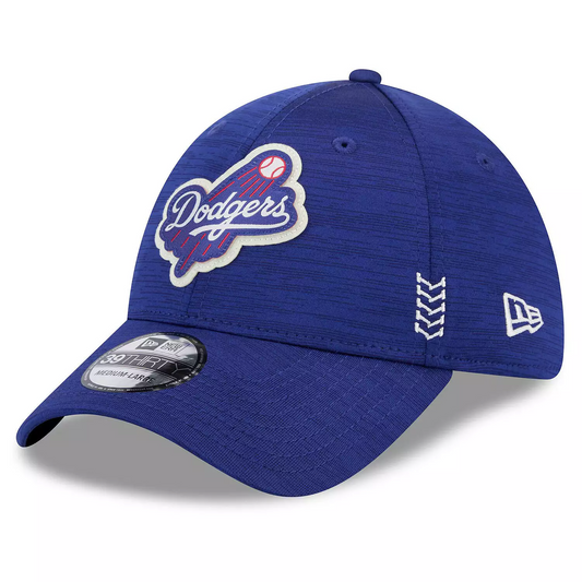 LOS ANGELES DODGERS 2024 CLUBHOUSE 39THIRTY FLEX FIT HAT - BLUE