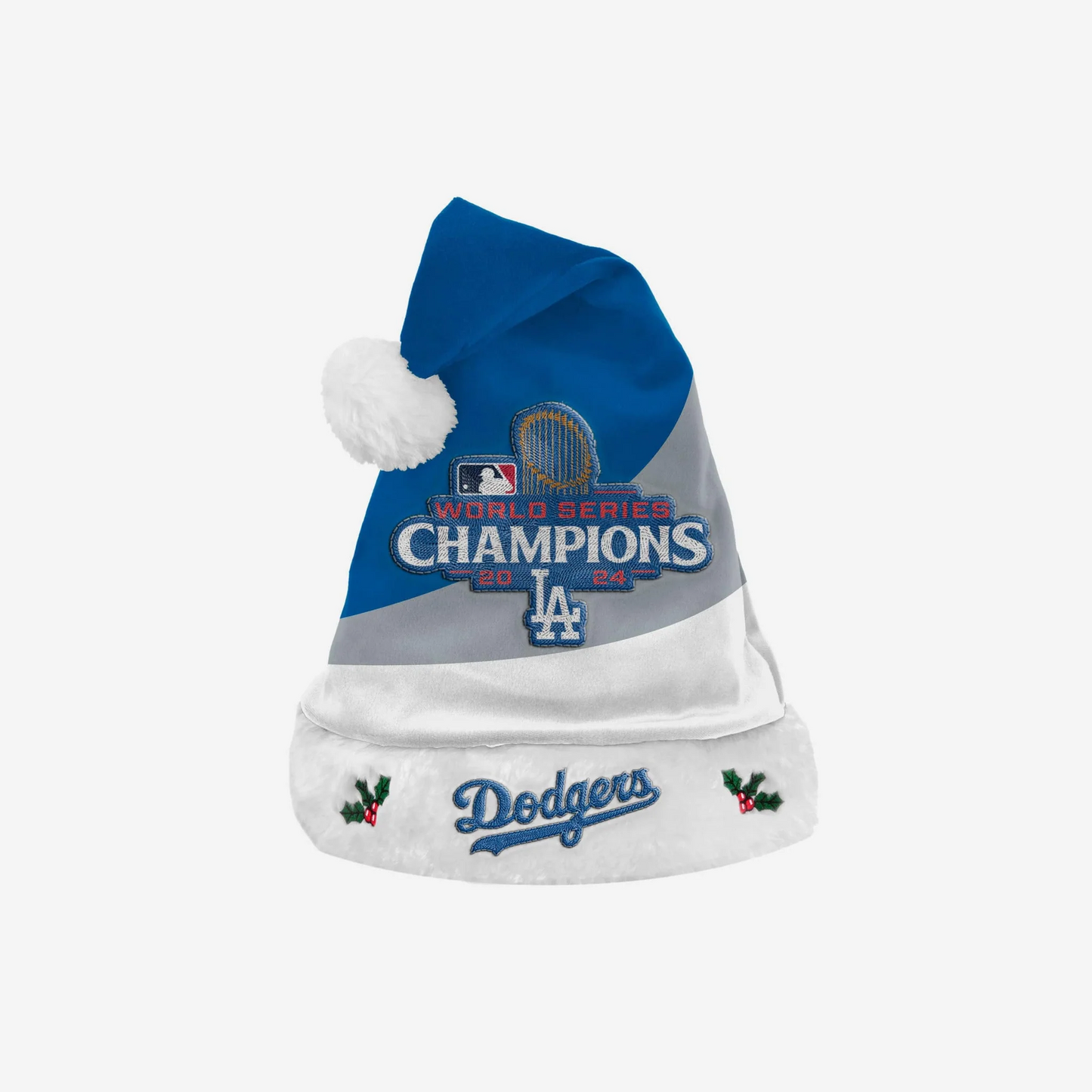 LOS ANGELES DODGERS 2024 WORLD SERIES CHAMPIONS SANTA HAT