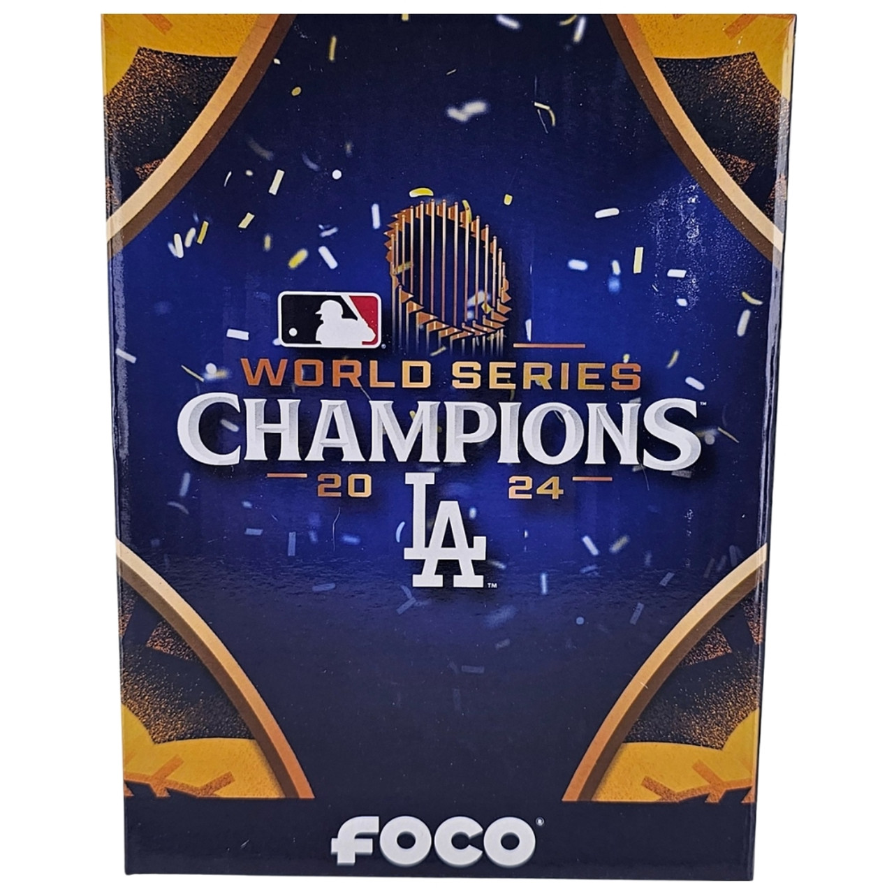LOS ANGELES DODGERS 2024 WORLD SERIES CHAMPIONS TROPHY PAPERWEIGHT