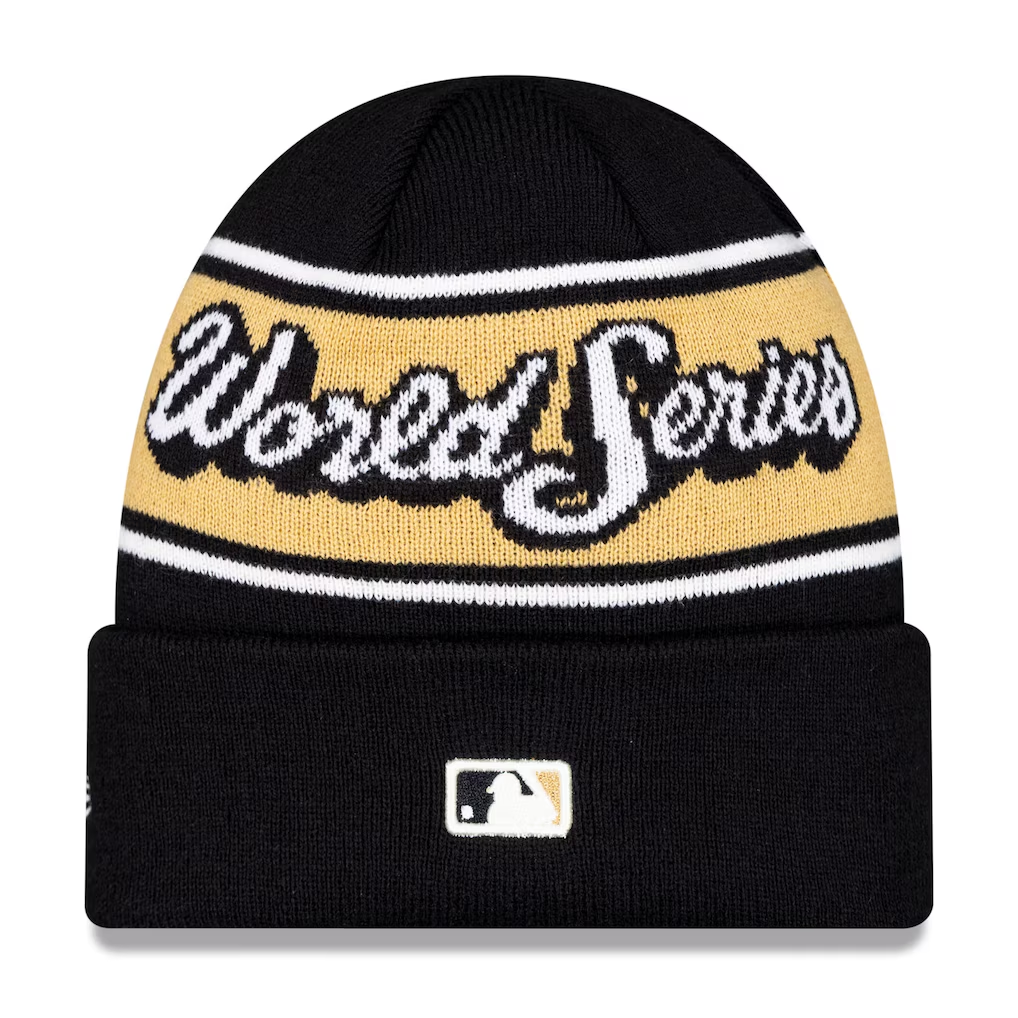 LOS ANGELES DODGERS 2025 NLCS CHAMPIONS LOCKER ROOM CUFFED KNIT WITH POM