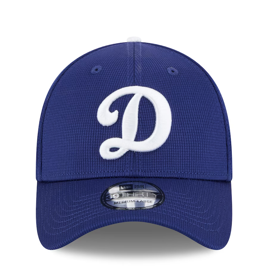 LOS ANGELES DODGERS 2025 MLB SPRING TRAINING 39THIRTY FLEX FIT HAT - BLUE