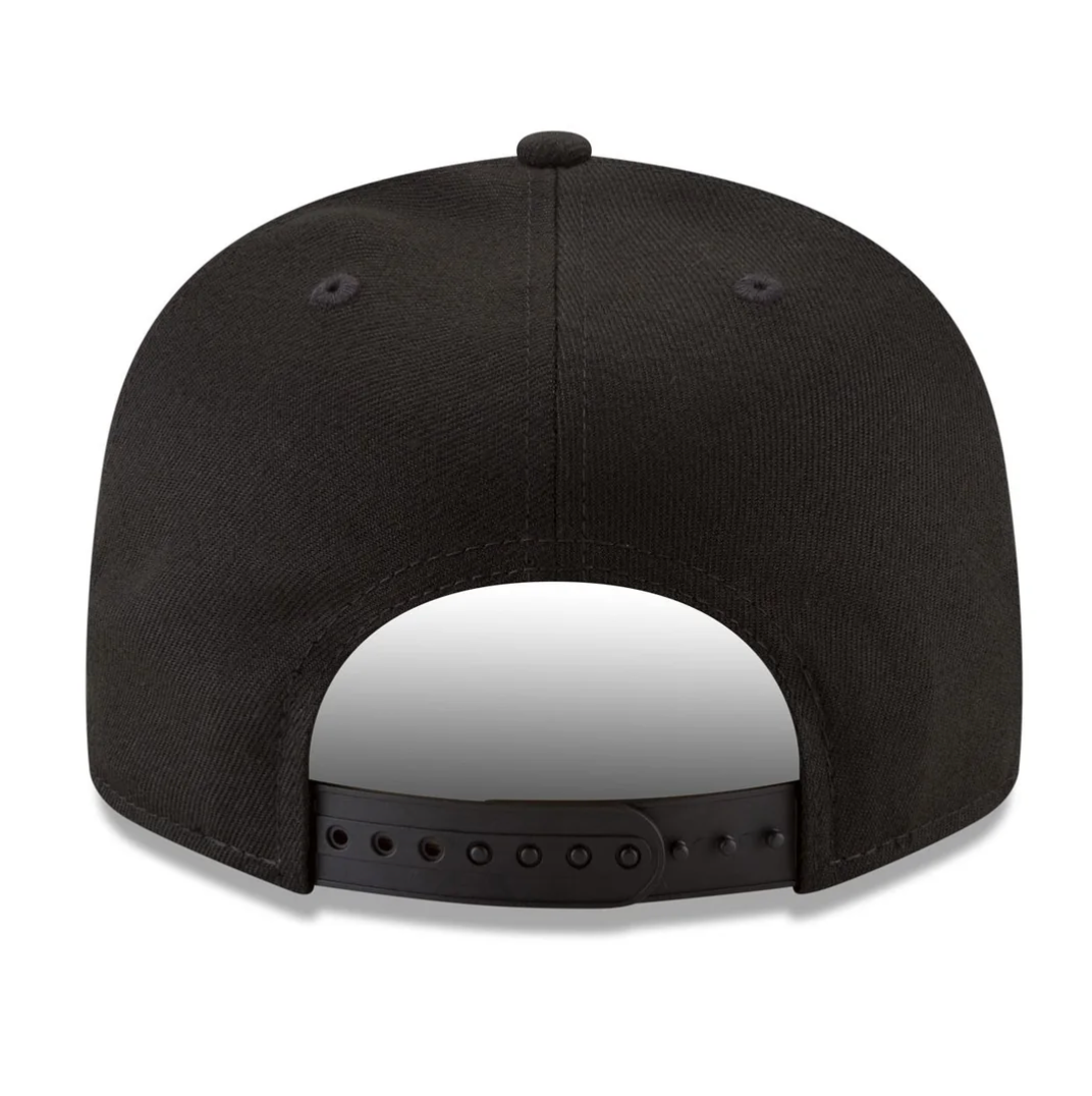 LOS ANGELES DODGERS 2025 WORLD SERIES CHAMPIONS SIDE PATCH 9FIFTY SNAPBACK HAT - BLACK/WHITE