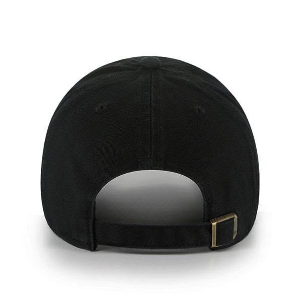 LOS ANGELES DODGERS '47 BRAND 'SCRIPT' CLEAN UP ADJUSTABLE HAT - BLACK