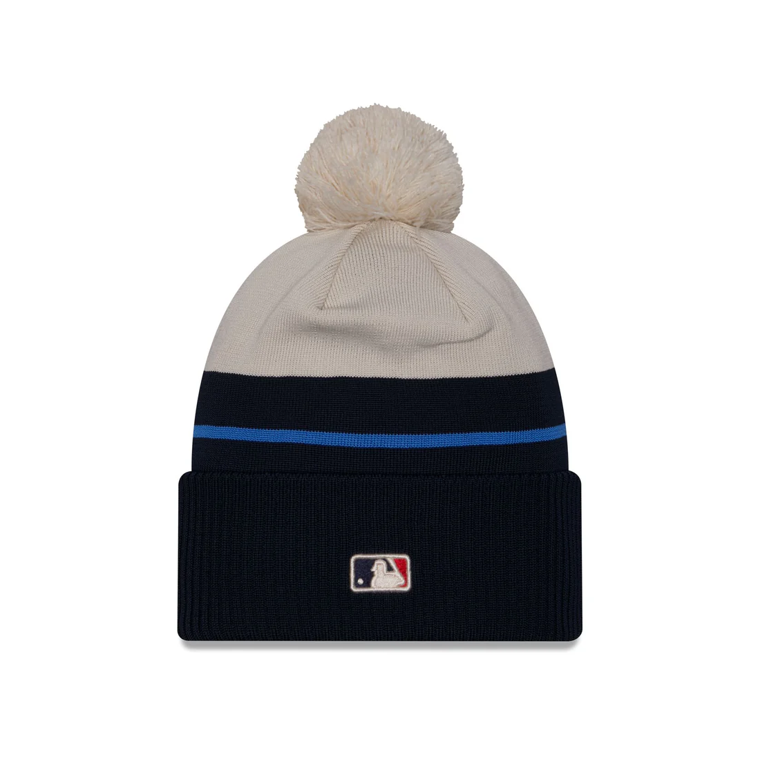 LOS ANGELES DODGERS CITY CONNECT CUFFED KNIT BEANIE WITH POM