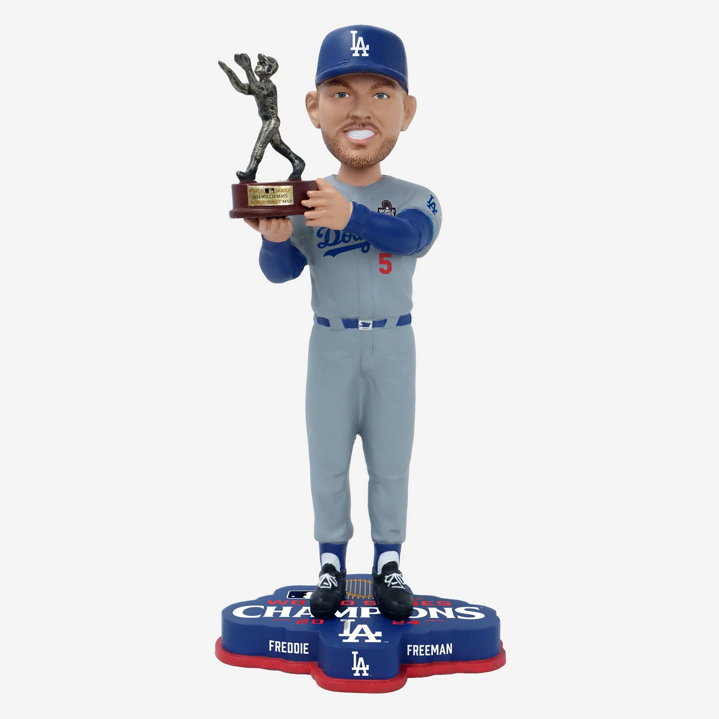 LOS ANGELES DODGERS FREDDIE FREEMAN 2024 WORLD SERIES CHAMPIONS MVP BOBBLEHEAD