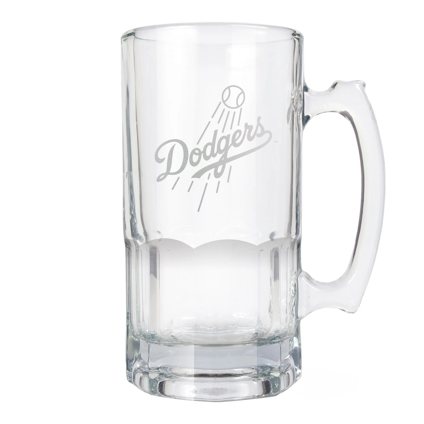 LOS ANGELES DODGERS LASER ETCHED 1 LITER MACHO MUG - PRIMARY