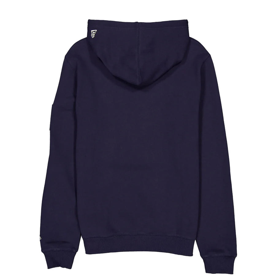 LOS ANGELES DODGERS MEN'S CITY CONNECT SCRIPT PULLOVER HOODED SWEATSHIRT - NAVY