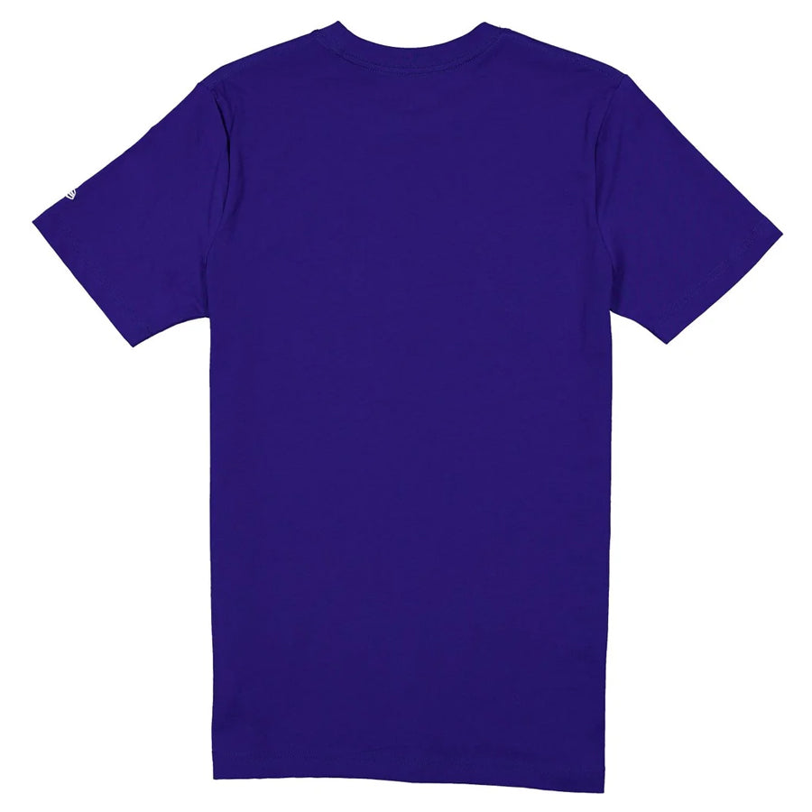 LOS ANGELES DODGERS MEN'S NEW ERA EVERGREEN BASIC T-SHIRT - BLUE