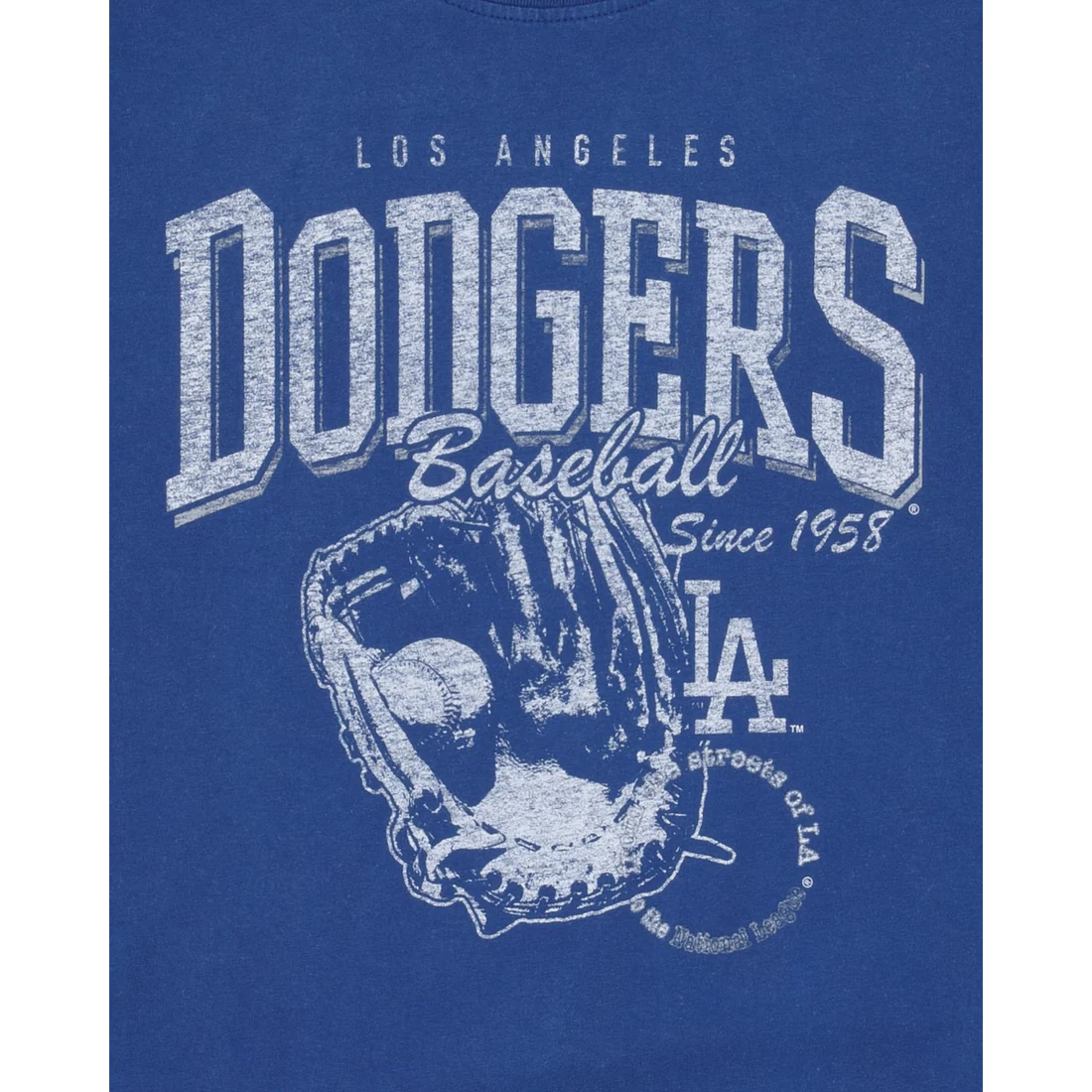 LOS ANGELES DODGERS MEN'S OLD SCHOOL SPORT T-SHIRT