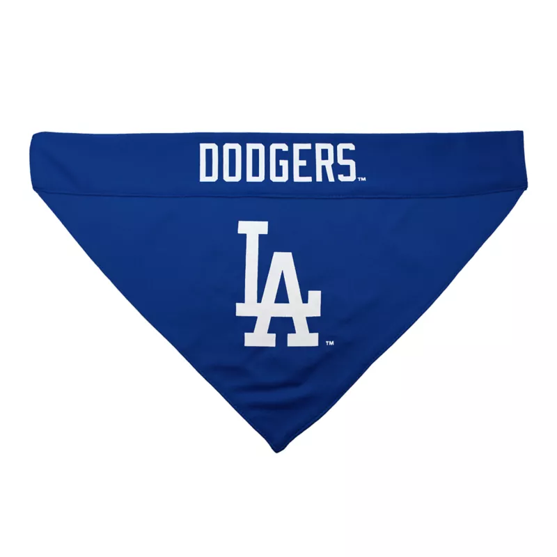 LOS ANGELES DODGERS PETS FIRST REVERSIBLE BANDANA