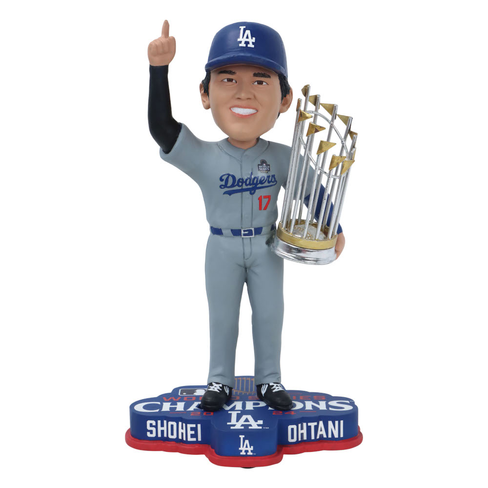 LOS ANGELES DODGERS SHOHEI OHTANI 2024 WORLD SERIES CHAMPIONS BOBBLEHEAD