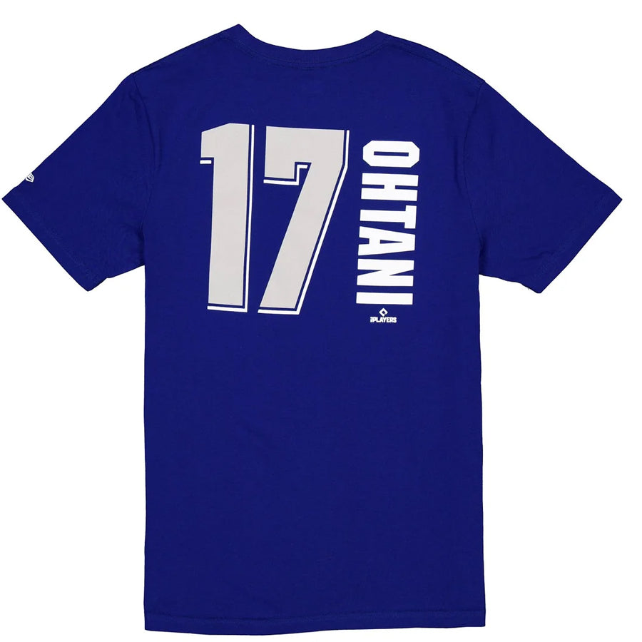 LOS ANGELES DODGERS SHOHEI OTHANI MEN'S NAME AND NUMBER T- SHIRT - BLUE