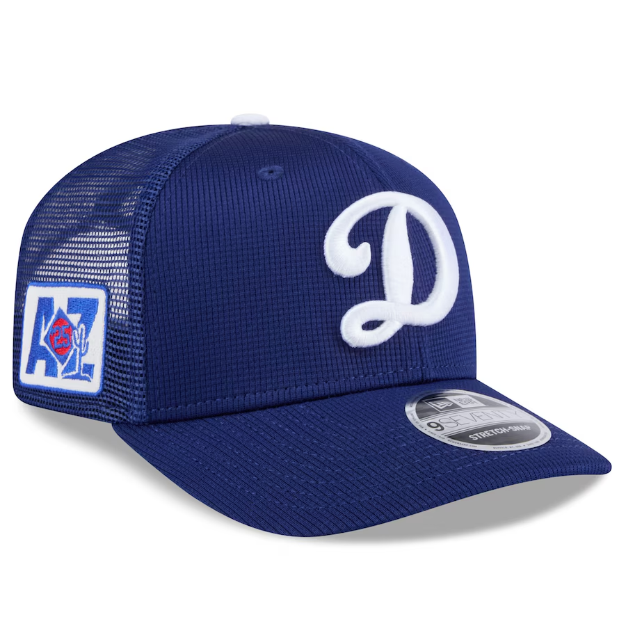 LOS ANGELES DODGERS 2025 MLB SPRING TRAINING 9SEVENTY STRETCH-SNAPBACK HAT - BLUE