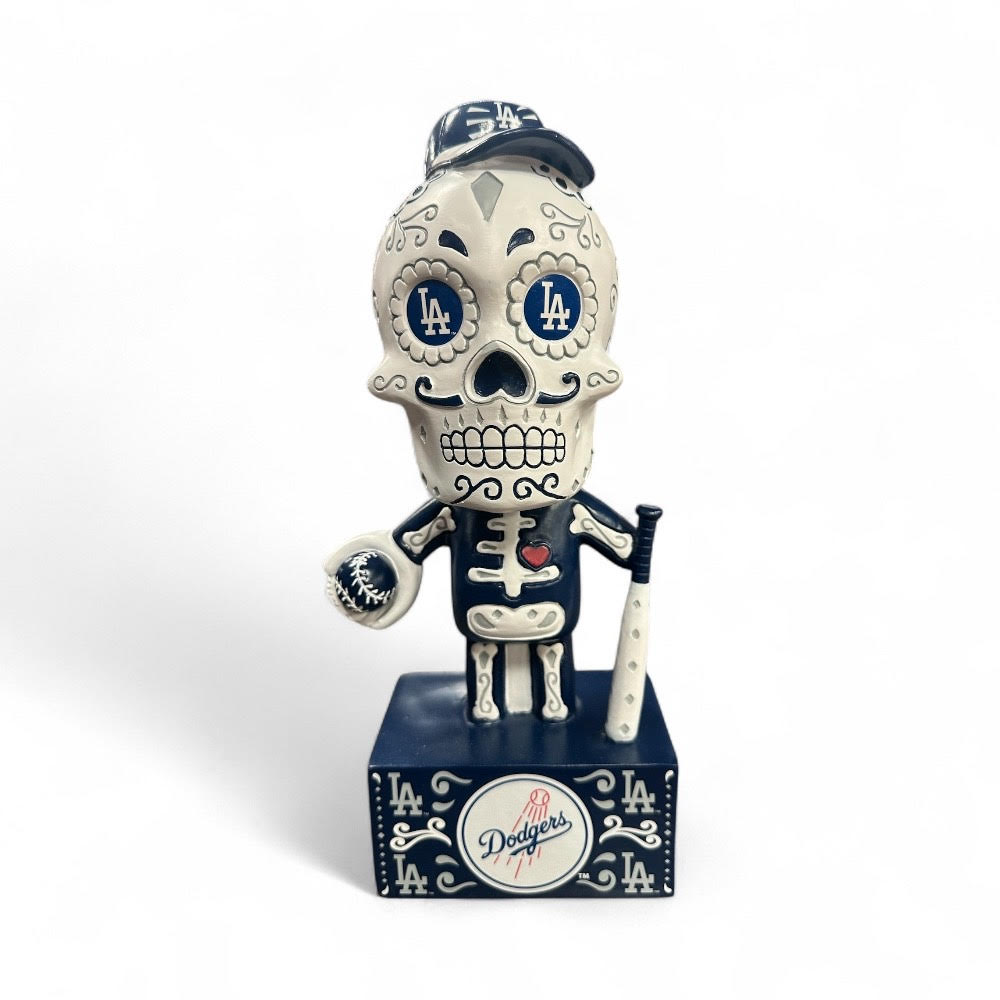 LOS ANGELES DODGERS SUGAR SKULL MASCOT STATUE