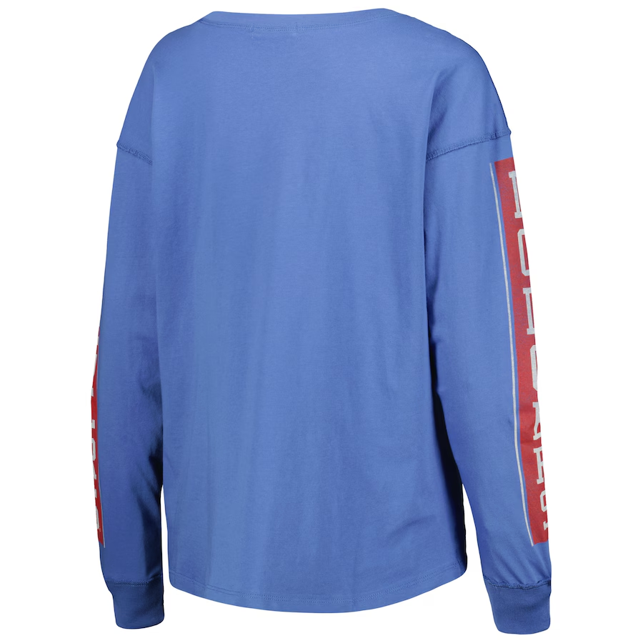 LOS ANGELES DODGERS WOMEN'S '47 BRAND MUSE SYDNEY LONG SLEEVE T-SHIRT