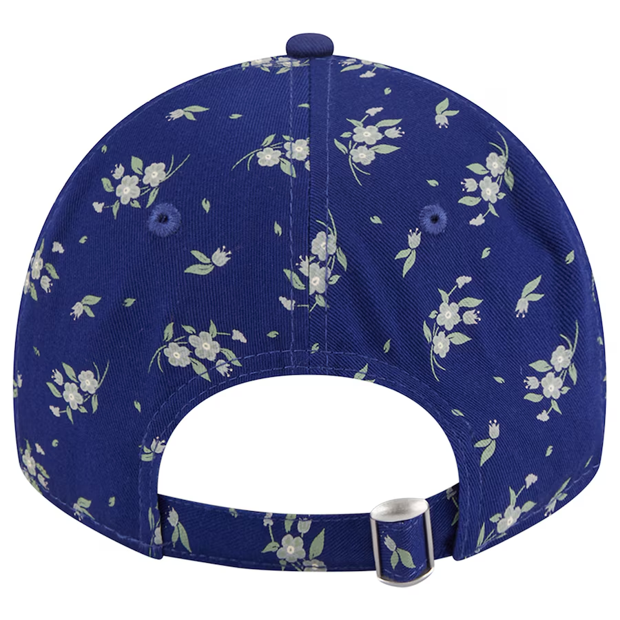LOS ANGELES DODGERS WOMEN'S BLOOM 9TWENTY ADJUSTABLE HAT - BLUE