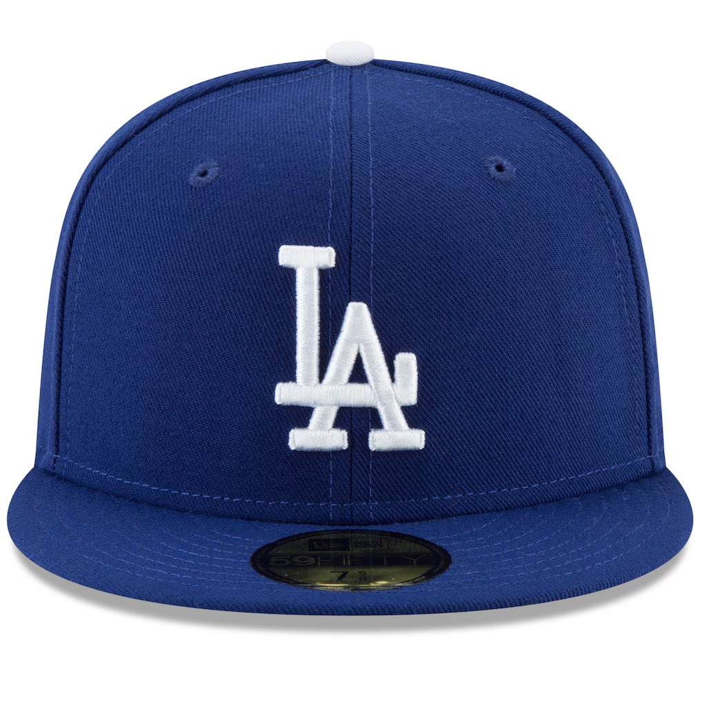 LOS ANGELES DODGERS YOUTH 2025 WORLD SERIES SIDE PATCH 59FIFTY FITTED HAT - ROYAL BLUE
