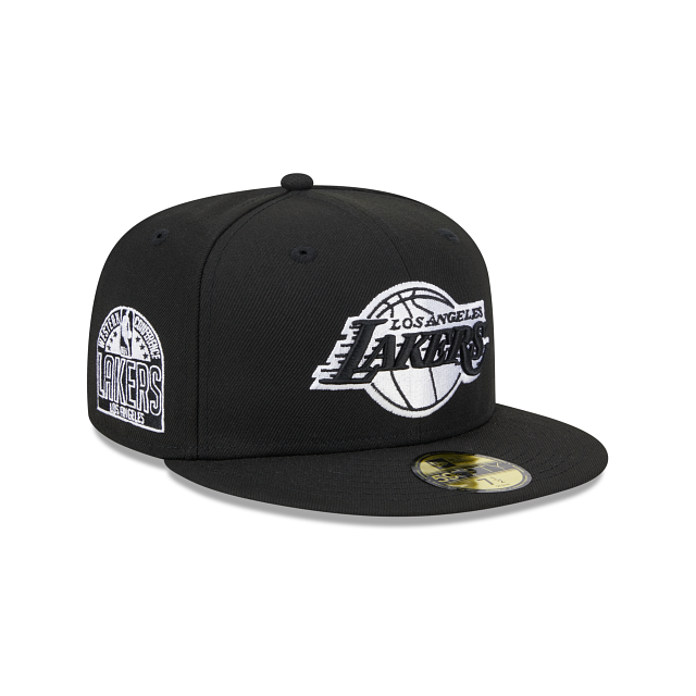Lakers fitted hat black Clearance