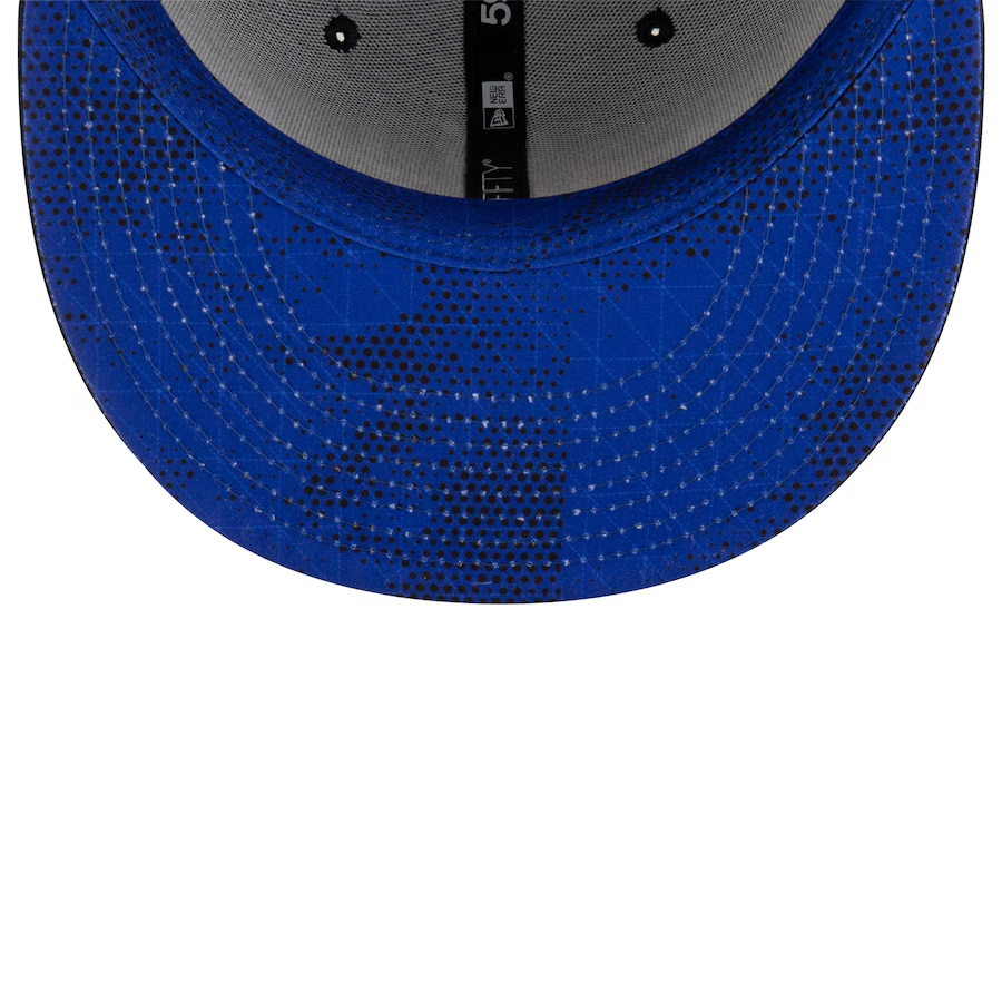 LOS ANGELES RAMS 2025 NFL RIVALRY SIDELINE COLLECTION 59FIFTY FITTED HAT - MIDNIGHT BLUE