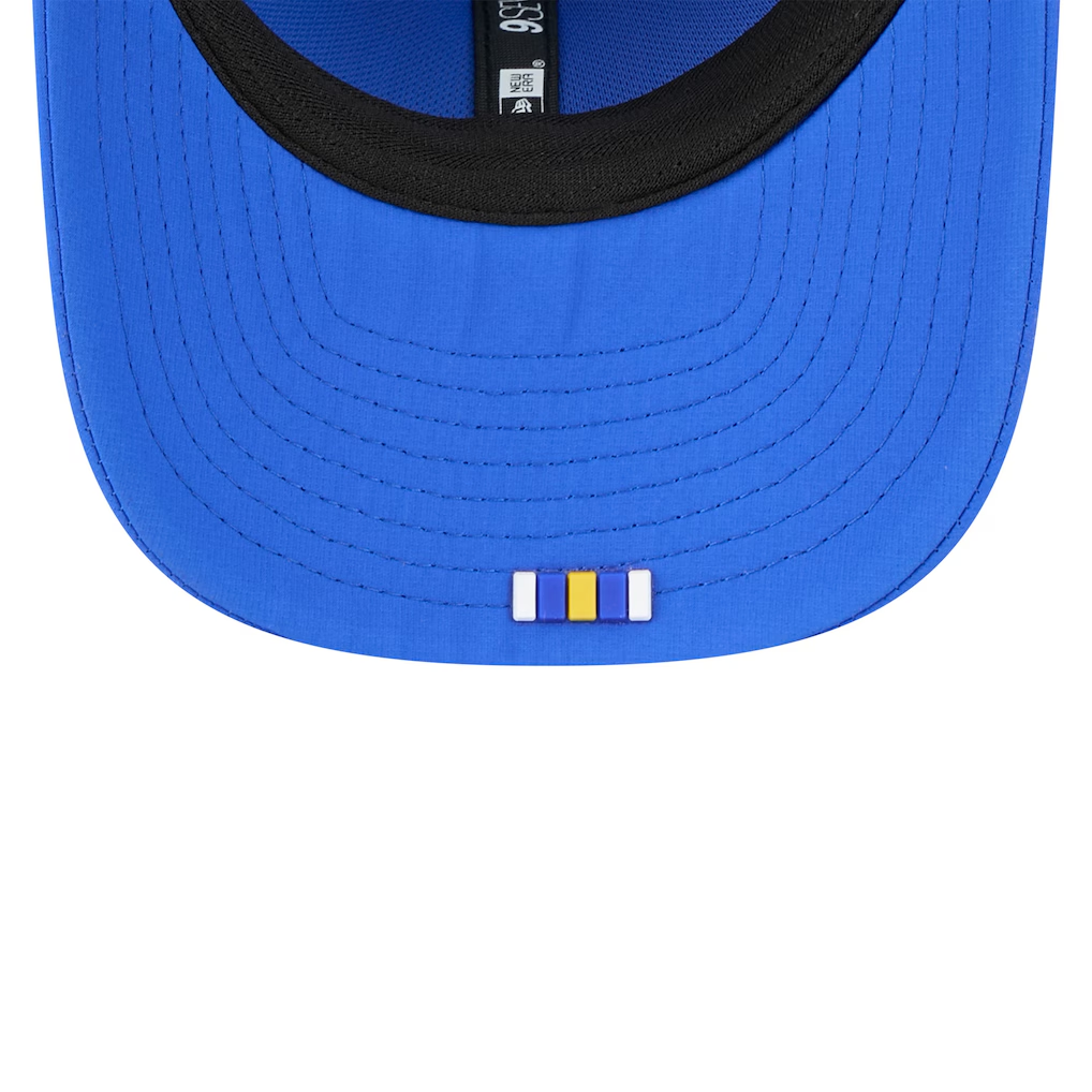 LOS ANGELES RAMS 2025 NFL SIDELINE 9SEVENTY STRETCH-SNAP ADJUSTABLE HAT - BLUE
