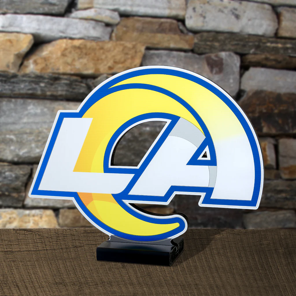 LOS ANGELES RAMS LED INFINITY LOGO LIGHT